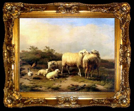 framed  unknow artist Sheep 148, ta009-2